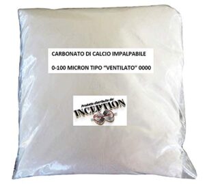 Carbonato de calcio impalpable muy delgado 3 kg 0-100 micr ...