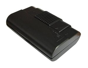 Electraline 572120 - Interruptor de pie, color negro