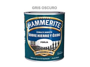 Forja de esmalte antioxidante DIRECTO AL HIERRO DE MARTILLO Gris ...