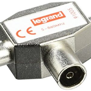 Legrand LEG91005 - Divisor para señal de TV (1 entrada hembra ...