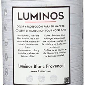 Luminos LUM1100 Lasur Protector Madera, Provence White