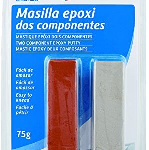 Masilla epoxi Unecol 8102, 2 componentes, gris, 75 g