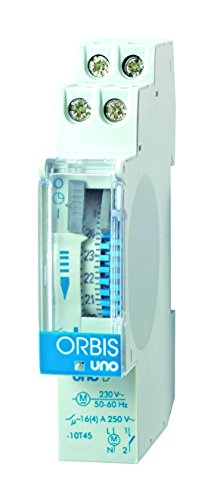 Orbis Uno D 230 V Interruptor de tiempo de distribución analógico