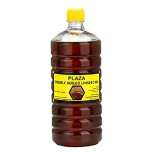 PLAZA - Aceite de linaza hervido doble - 1 litro