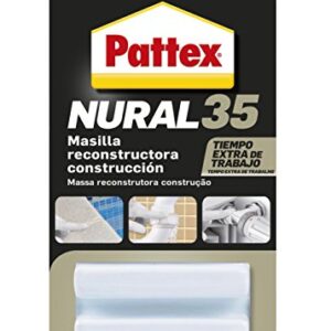 Pattex Nural 35, masilla de reconstrucción de metal, color bl ...