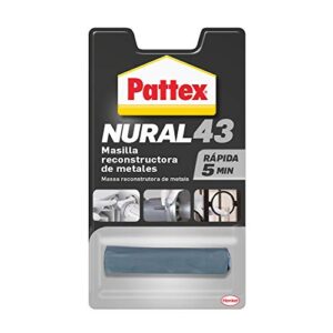 Pattex Nural 43 Masilla de reconstrucción de metal, masilla para ...