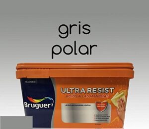 Pintura interior Bruguer Ultra Resist Gris polar 4 Lt