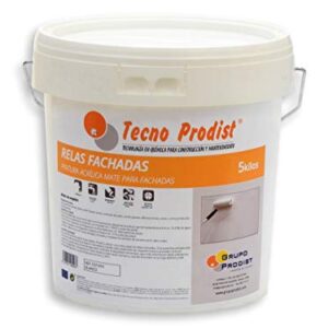 RELÉS DE FACHADA de Tecno Prodist - 5 Kg (BLANCO) Pintura acrílica ...