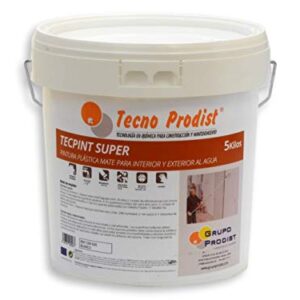TECPINT SÚPER de Tecno Prodist - 5 Kg (BLANCO) Pintura para ...