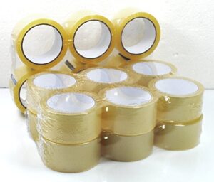 Timtina - Lote de 18 rollos de cinta adhesiva para embalaje ...