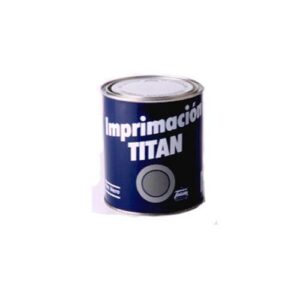 Titan 060304334 Botella de pintura de imprimación, gris, 750 ml