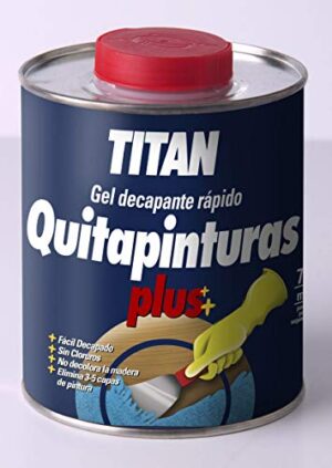 Titanlux - Gel decapante rápido - Removedor de pintura plús, 750 M ...