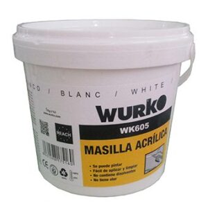 Wurko 175160 Masilla de plástico, 1 kg