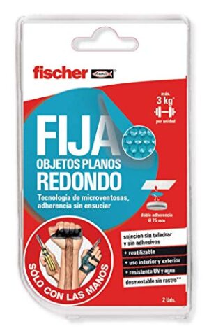 fischer - Sclm Objetos planos fijos redondos / (Blister de 2 unidades ...
